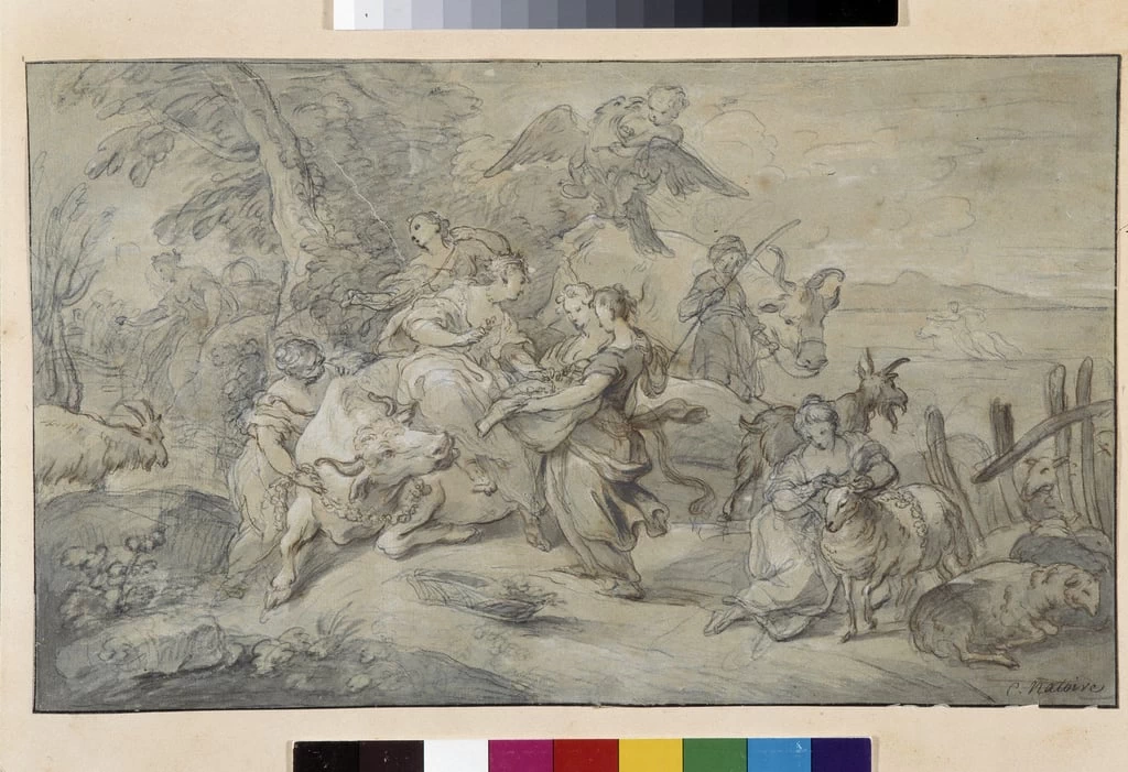 Scena mitologica - Palais Longchamps, Marseille